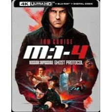 MISSION IMPOSSIBLE: GHOST PROTOCOL 4K UHD Digital Movie Code!!