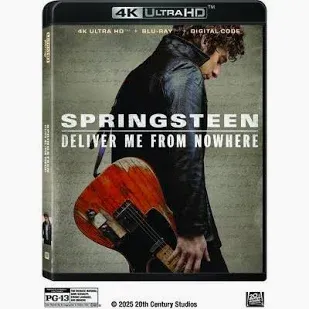 SPRINGSTEEN: DELIVER ME FROM NOWHERE 4K UHD Digital Movie Code!!