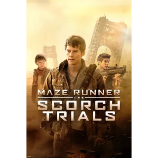 Maze Runner: The Scorch Trials HDX Digital Movie Code!!