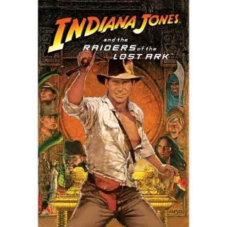 Indiana Jones and the Raiders of the Lost Ark HDX Digital Movie Code!!