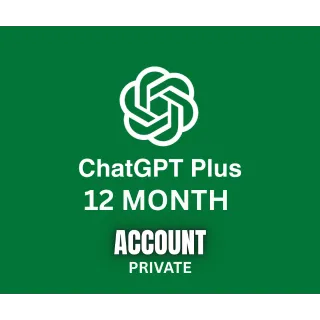 Chatgpt Plus 12 Month
