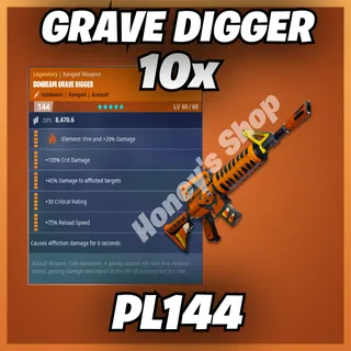 10x Grave Digger