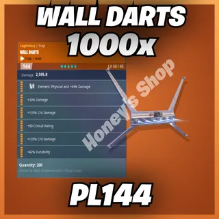 1K Wall Darts