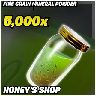 5k Fine grain Mineral Powder