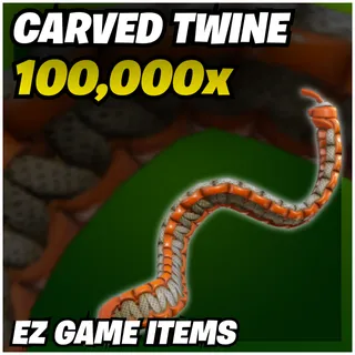 100K Carved Twine