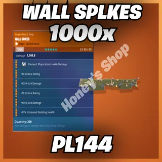 1K Wall Splkes