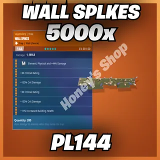 5K Wall Splkes