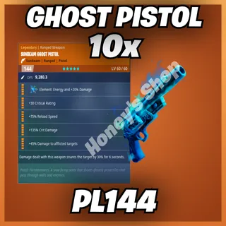 10x Ghost Pistol