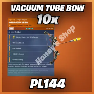 10x Vacuum Tube Bow