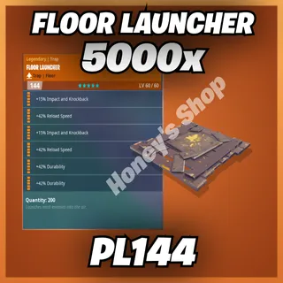 5K Floor Launcher