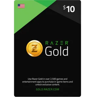 Razer Gold Card 10$ – USA Accounts