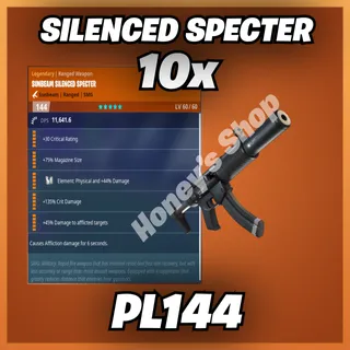 10x Silenced Specter