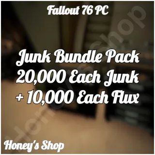 Junk Bundle Pack 20,000 Each Junk + 10,000 Each Flux