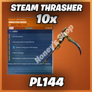 10 Steam Thrasher