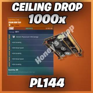 1k Ceiling Drop