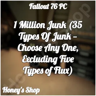 1 Million Junk (35 types of junk
