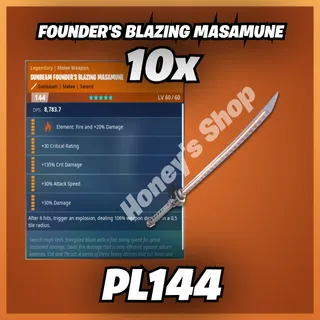 Blazing Masamune | 10x