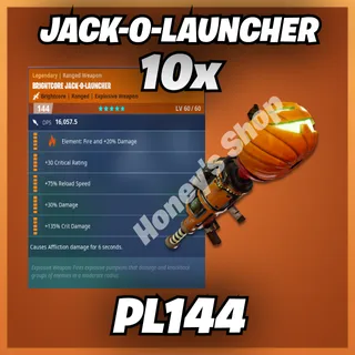 10 Jack-O-Launcher