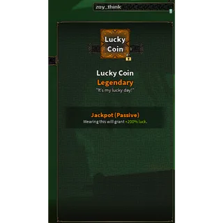 THE VEIL - LUCKY COIN