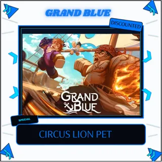 Circus Lion Pet  Grand Blue