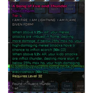 VV: ULTIMATUM A SONG FIRE AND THUNDE