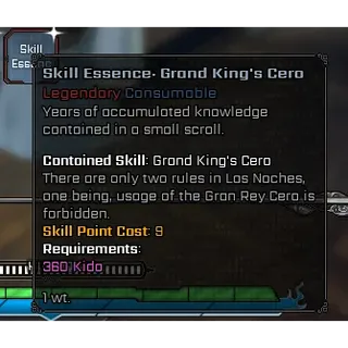 VV: ULTIMATUM GRAND KING'S CERO