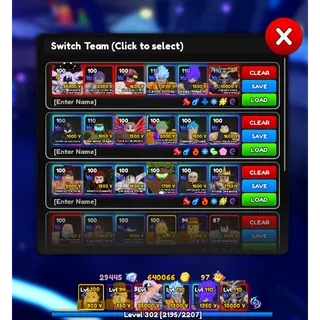 Anime Adventures Game Account