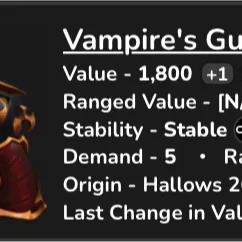 Vampire’s Gun