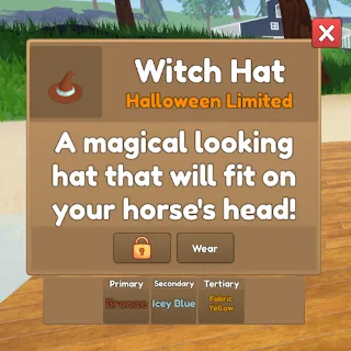 Wild Horse Islands Witch Hat