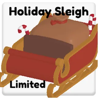 Ropets Holiday Sleigh Vehicle