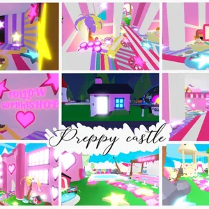 Adopt me preppy castle