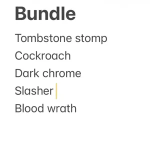 custom bundle