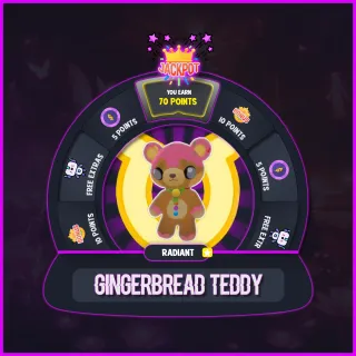GINGERBREAD TEDDY [RADIANT]