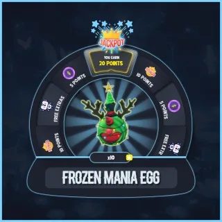 X10 FROZEN MANIA EGGS [RAINBOCORN]