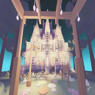 Pink Castle | Adopt Me House Design