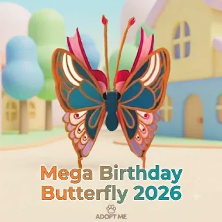 MEGA BIRTHDAY BUTTERFLY 2026 