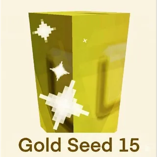 GOLD SEED 15x