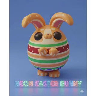 NEON EASTER BUNNY | ADOPT ME