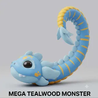 MEGA TEALWOOD MONSTER