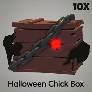 HALLOWEEN CHICK BOX 10x