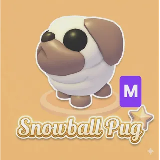 MEGA SNOWBALL PUG | ADOPT ME