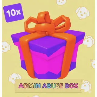 ADMIN ABUSE BOX 10X ADOPT ME