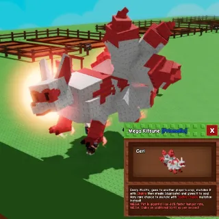 MEGA KITSUNE GROW A GARDEN