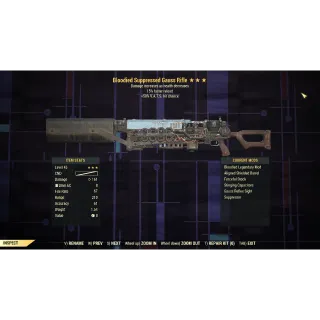 Weapon | Gauss Rifle B50Hit15%