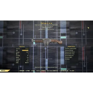 Two Shot 25% Faster Fire Rate The Fixer 25% Less VATS