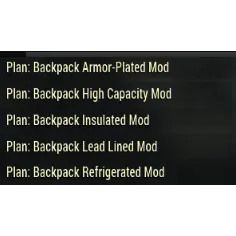 Plan | Backpack 1 Plan