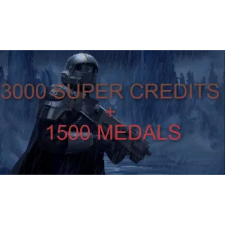 [PC | PSN | XBOX] Helldivers 2 BUNDLE 1500 MEDALS + 3.000 SUPER CREDITS + 600 EACH SAMPLES