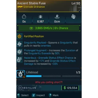 Borderlands 4    INFINITE MODDED STABLE FUSE Grenade