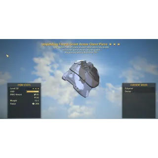 Unyielding Forest Scout + WEAPON AP