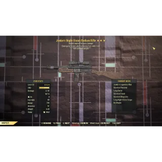 Junkie's Explosive Radium Rifle 90% Reduced Weight